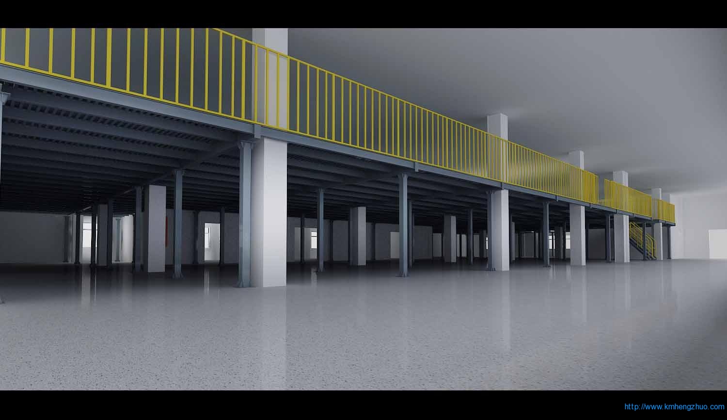 HZ-688型閣樓式貨架應(yīng)用案例