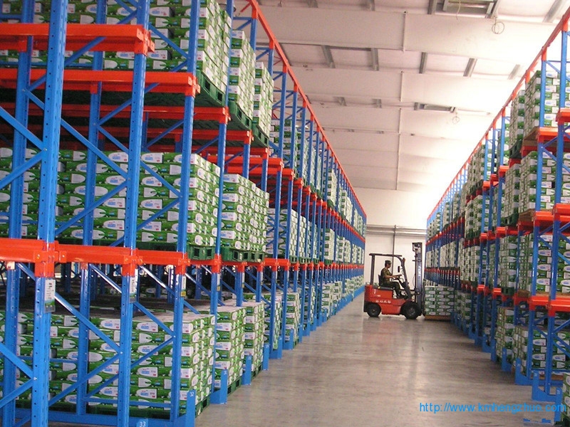 HZ-798型通廊式貨架 通廊式倉庫貨架應用案例